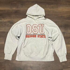 Champion Men's Grey Hoodie
